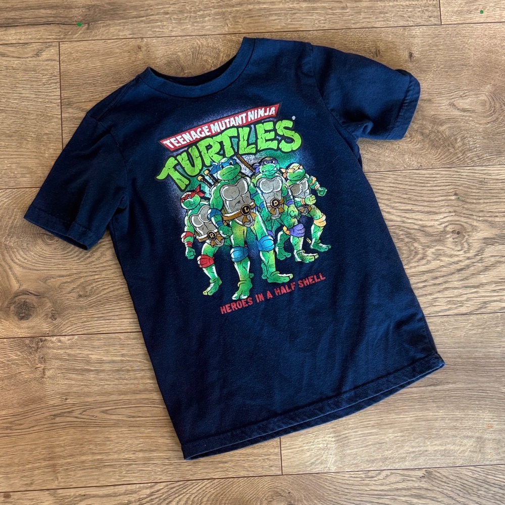 Nickelodeon Teenage Mutant Ninja Turtles Navy Blue Tee